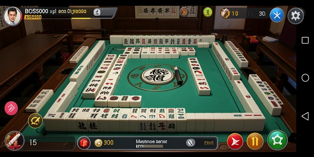 Gameplay Mahjong yang menarik dan menantang di BOS5000.