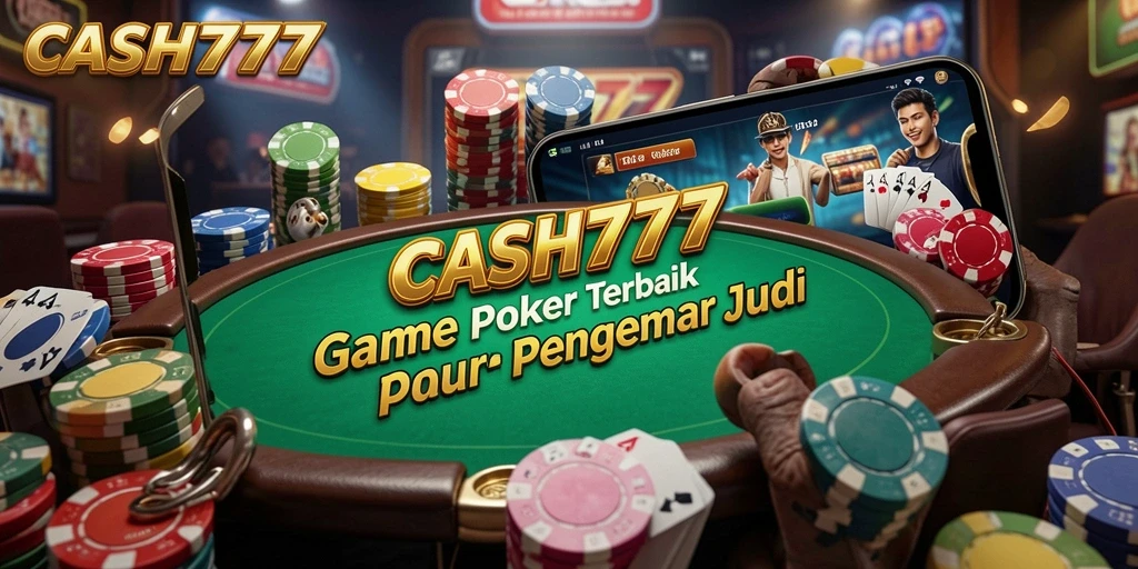 Tangkapan layar gameplay Poker yang menarik di CASH777.