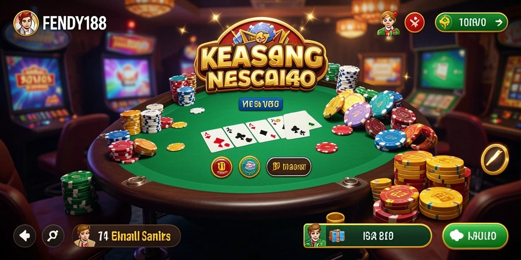 Tampilan menarik dari permainan Kasino FENDY188 yang mengasyikkan.