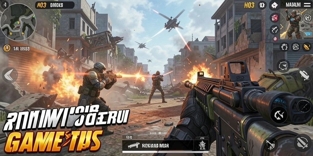 Tampilan seru dari gameplay H03 yang intens.