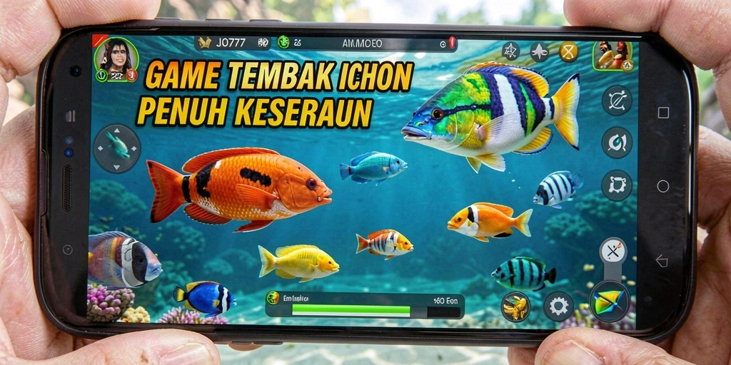 Tampilan gameplay LJO777 yang penuh aksi Tembak Ikan.