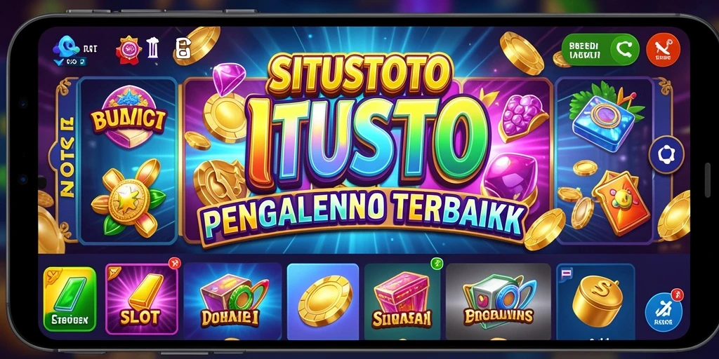 Tampilan visual permainan slot yang menarik dan mengasyikkan di SITUSTOTO.