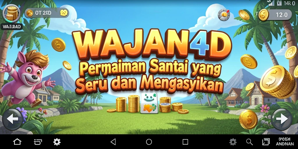 Tampilan menarik dari gameplay WAJAN4D yang mengasyikkan.