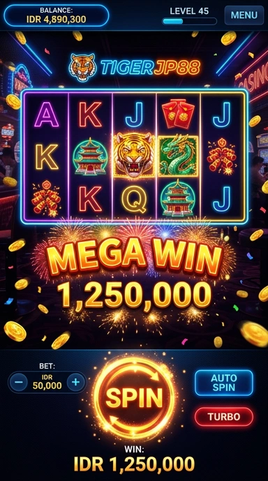 Tampilan antarmuka aplikasi tigerjp88 yang intuitif dan menarik.